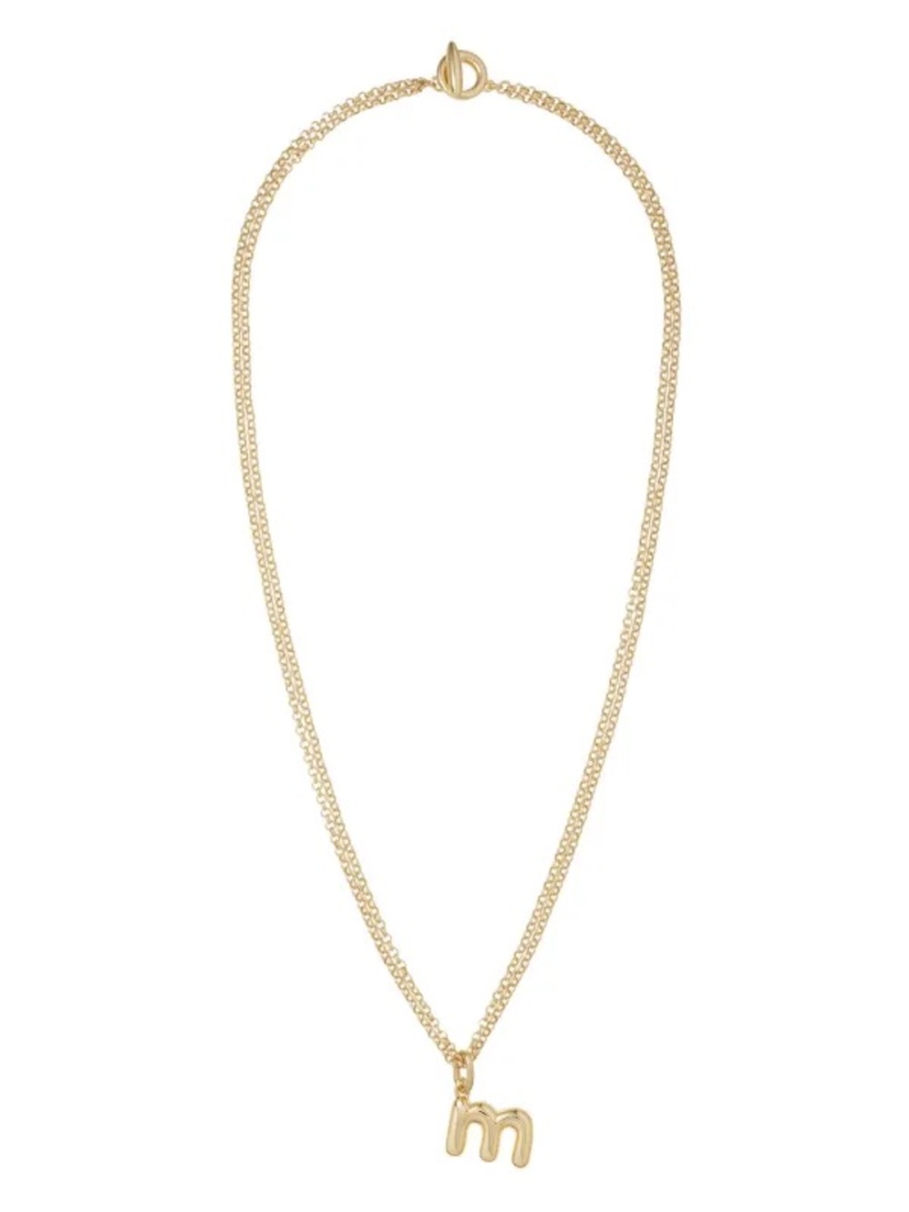 Roxanne Assoulin
The Puffy Initial necklace